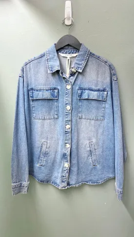 * Charlie B Denim Full Jacket