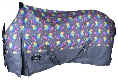 1200D Unicorn Print Turnout