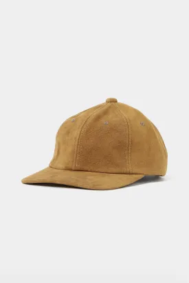 6Panel Water Repellant Suede - Camel