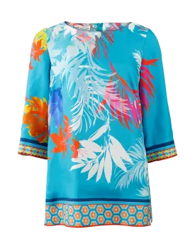 Abstract Palm Print Tunic