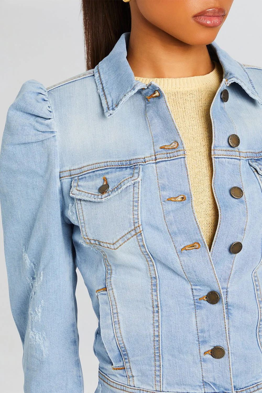 Ada Jacket - Blue Stone