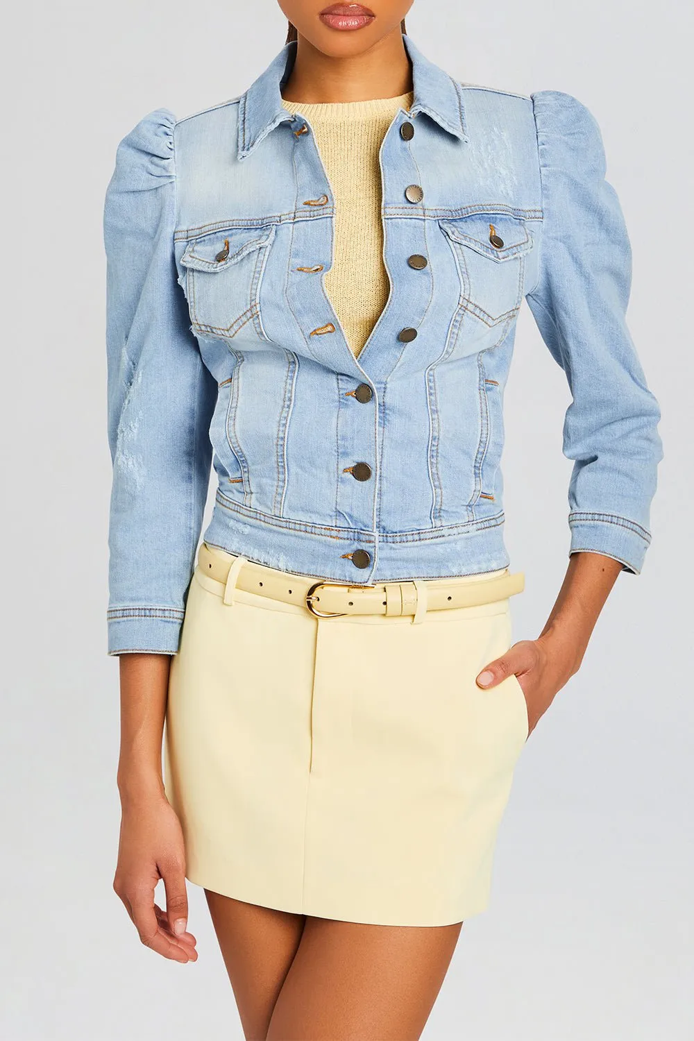 Ada Jacket - Blue Stone