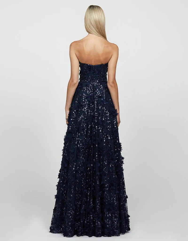 ADELA SWEETHEART PETAL BALL GOWN B41D01L