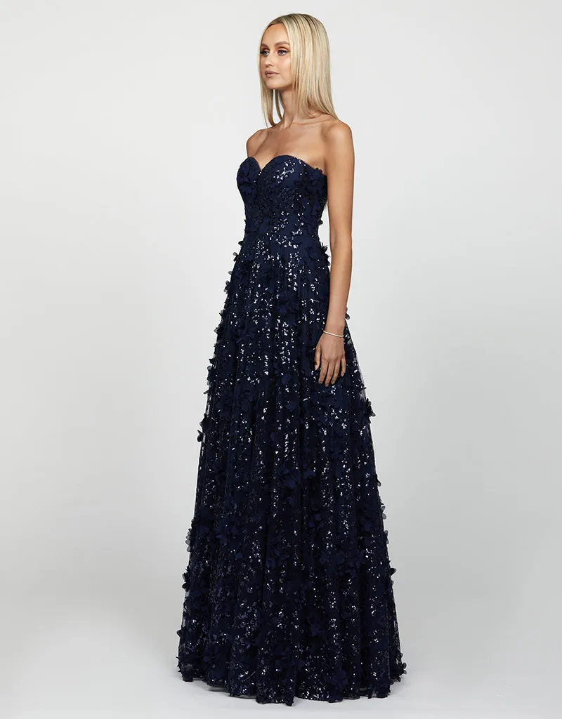 ADELA SWEETHEART PETAL BALL GOWN B41D01L
