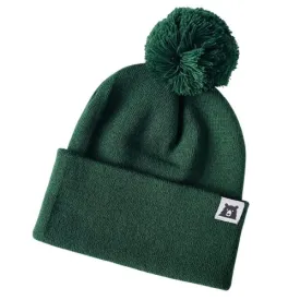 Adult Bear Pom Toque - Spruce