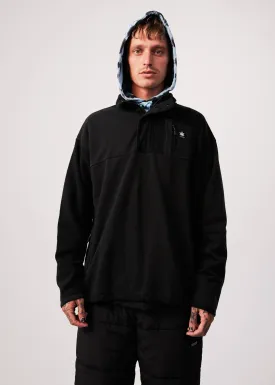 AFENDS Unisex Creation - Unisex Panel Crew Neck Jumper - Black