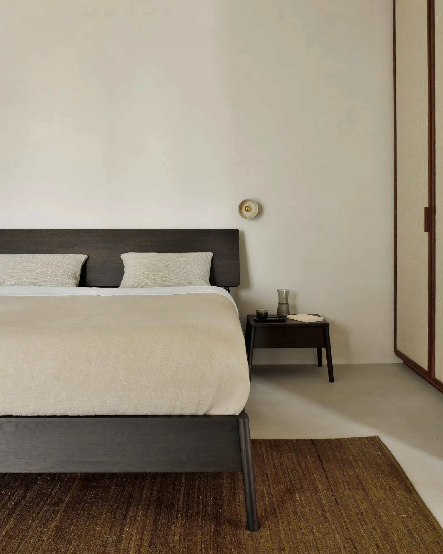 Air Bed King - Oak Brown