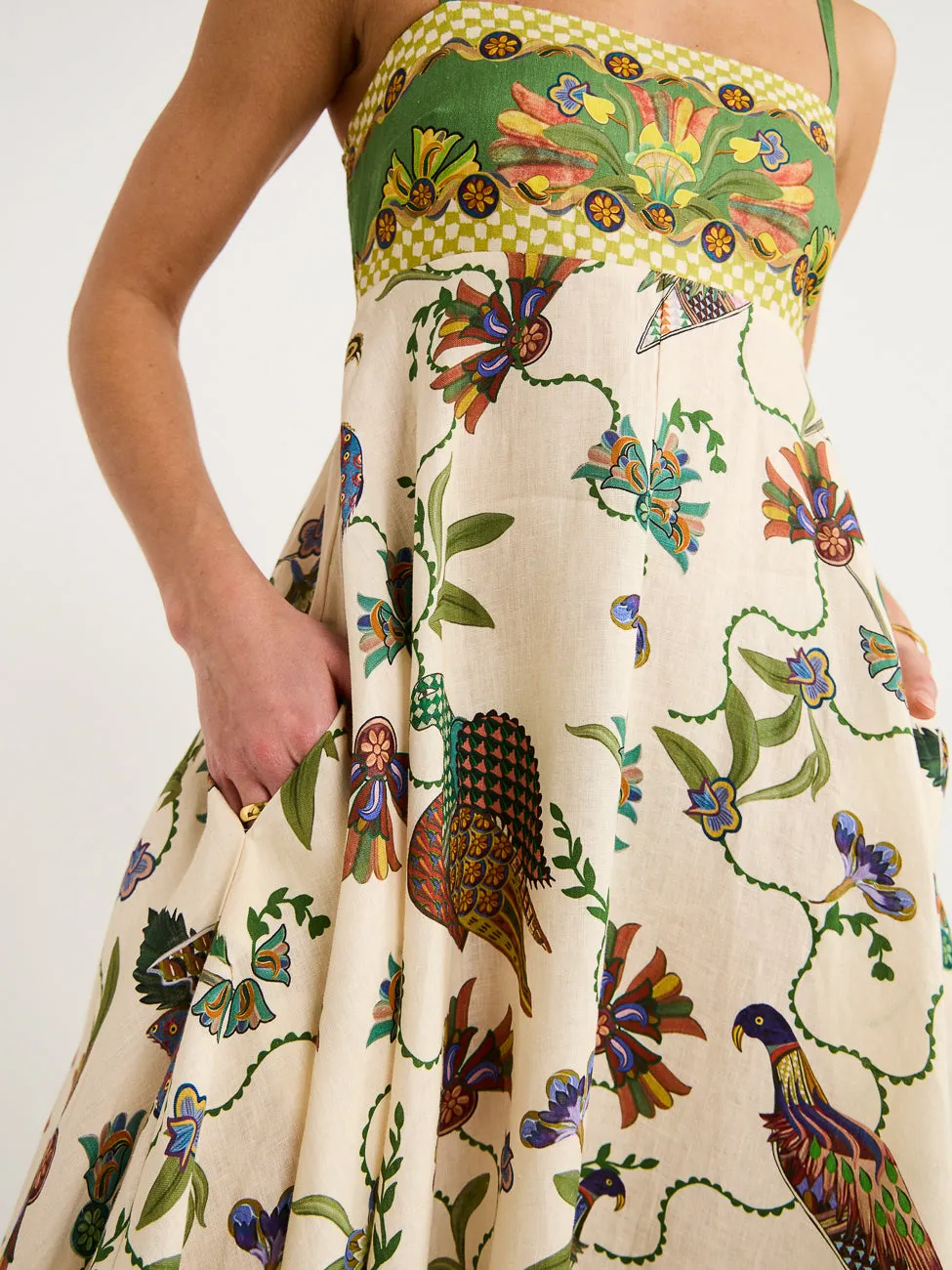 Alemais Birdie Sundress in Multi