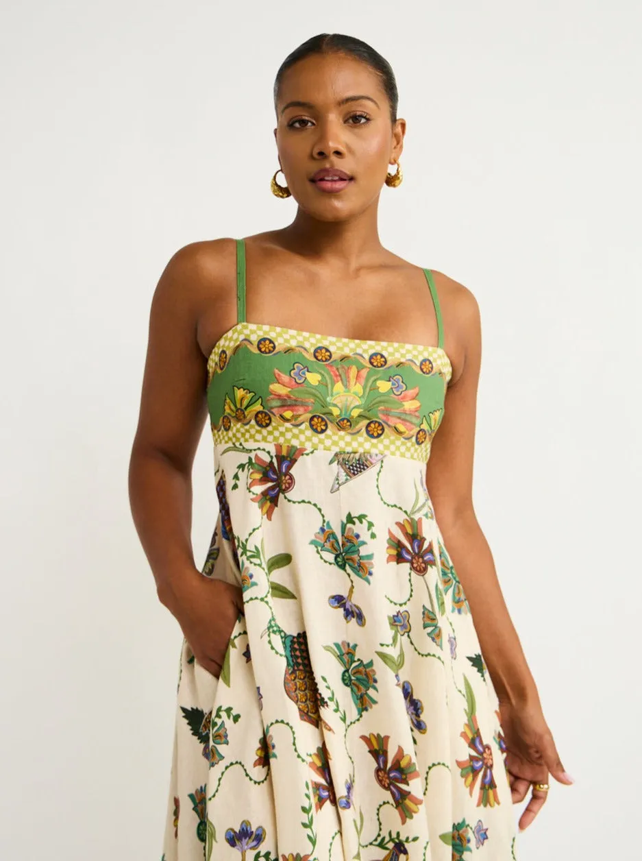 Alemais Birdie Sundress in Multi