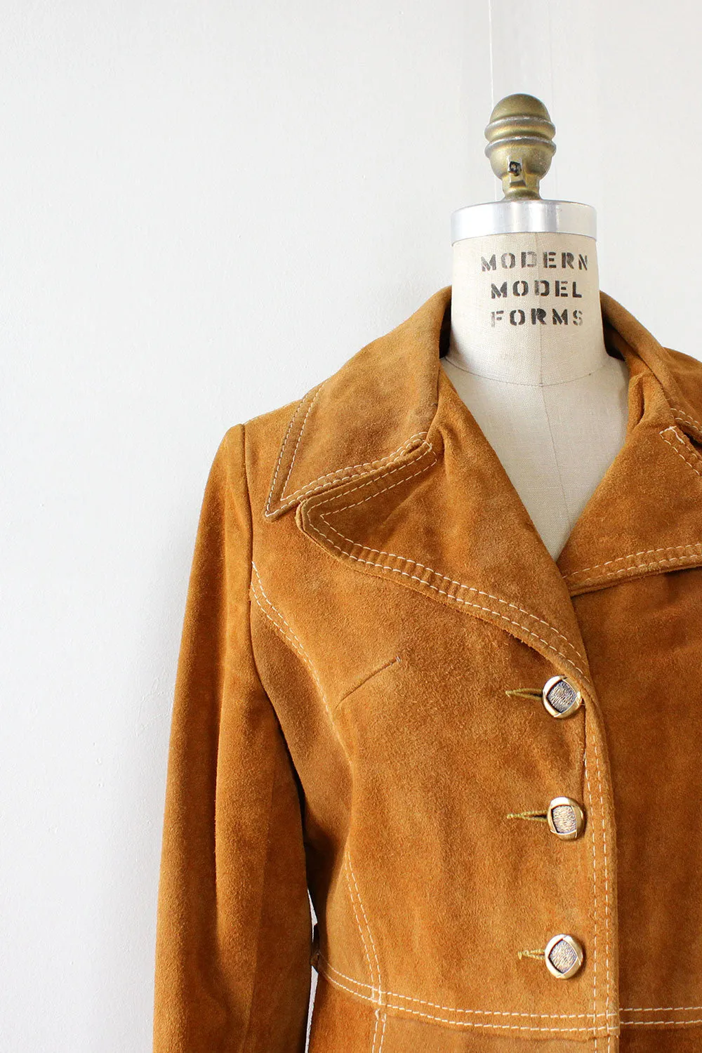 Allie 70s Suede Jacket S