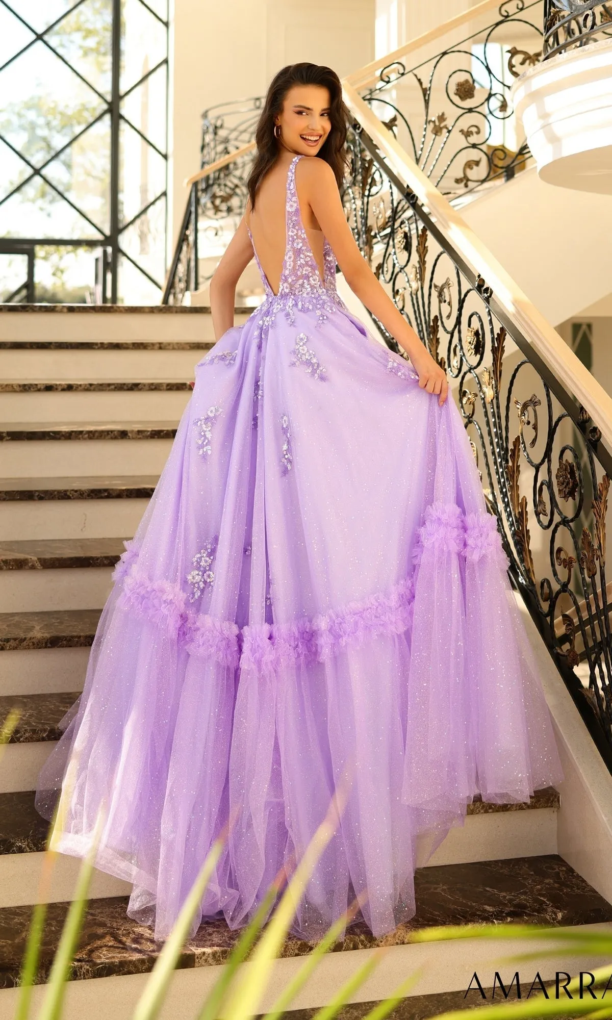 Amarra Long Formal Dress 88744