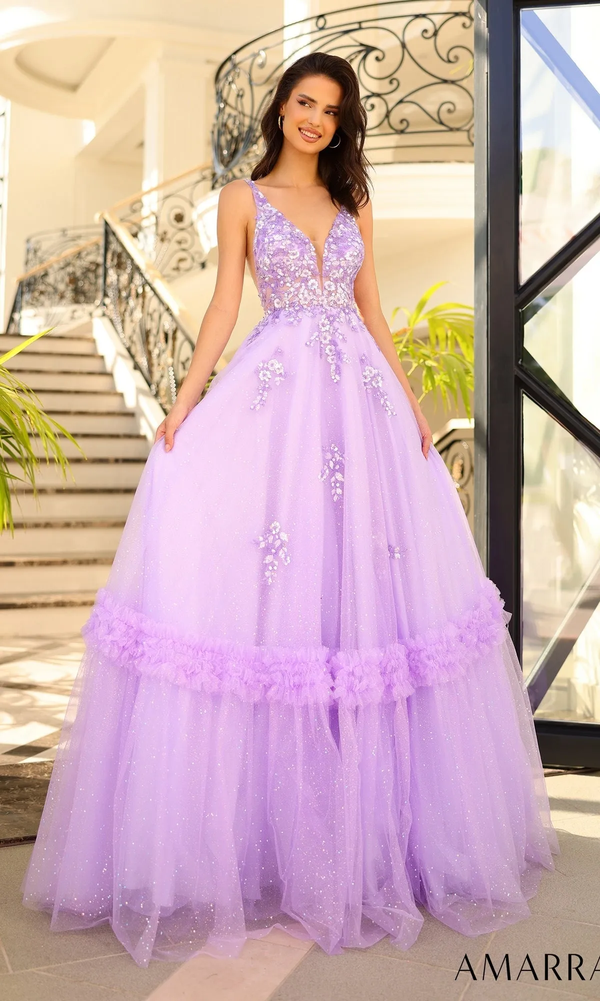 Amarra Long Formal Dress 88744