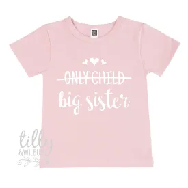 An original design and quality print from Australia's #1 Etsy seller for Expressive Wear - Only Child to Big Sister