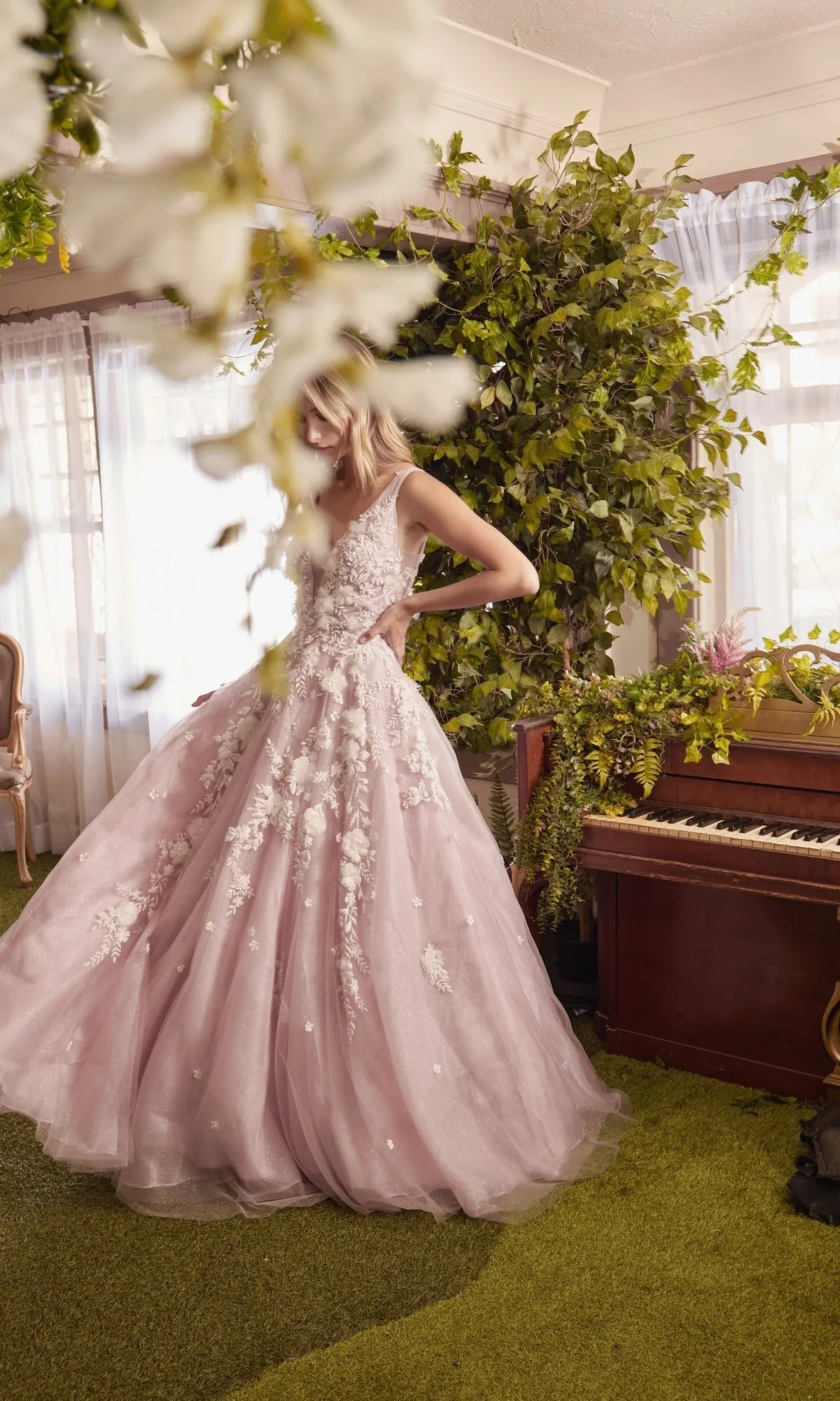 Andrea & Leo Long Formal Dress A1028