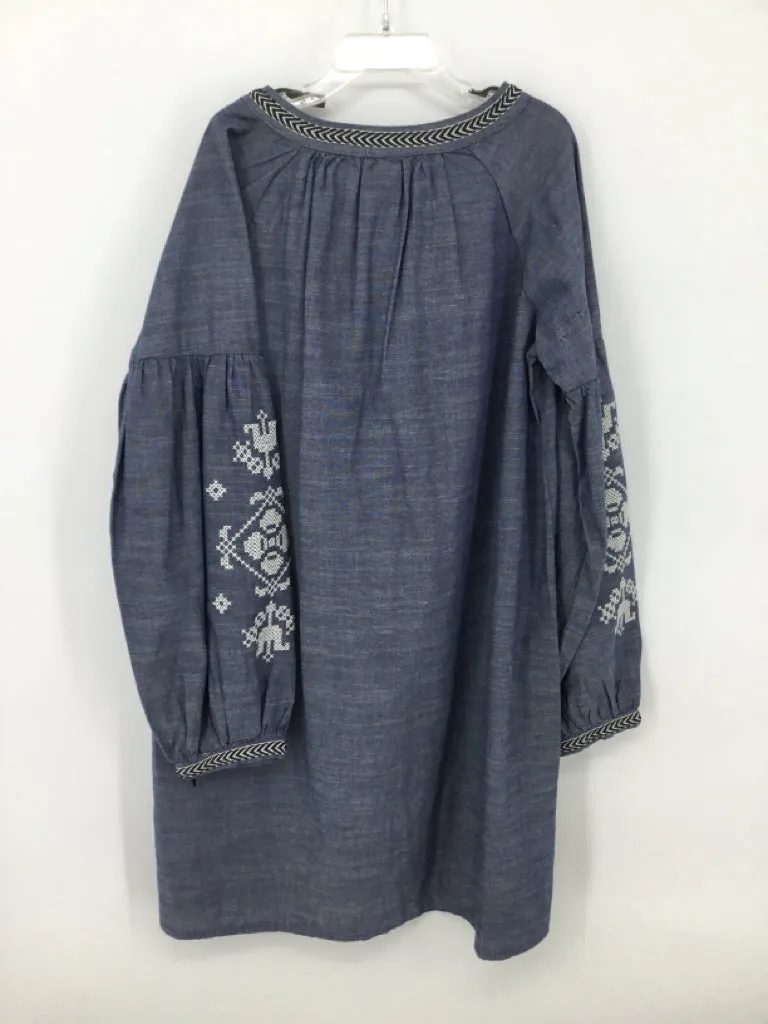Art Class Child Size 7 Blue Dress - girls