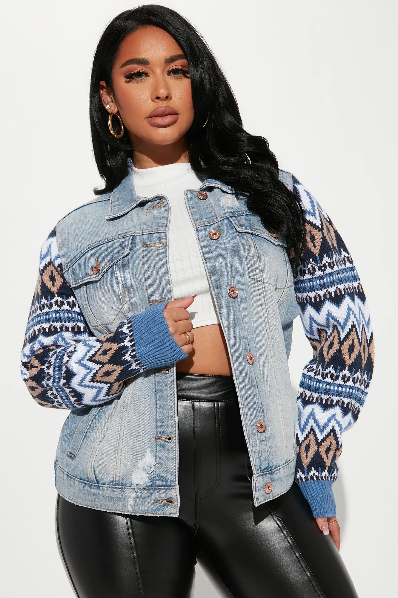 Aspen Denim Trucker Jacket - Light Wash