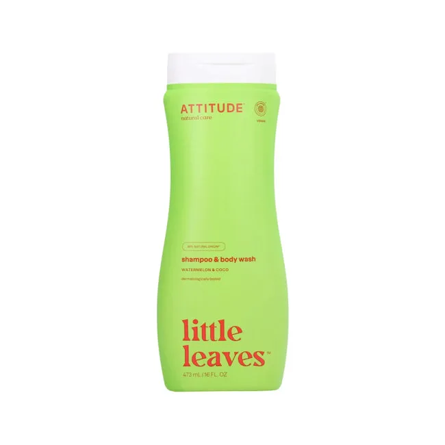 Attitude Little Leaves 2 in 1 Shampoo - Watermelon & Coco 473 ml