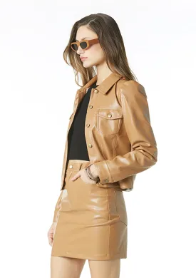 Averill Vegan Leather Jacket