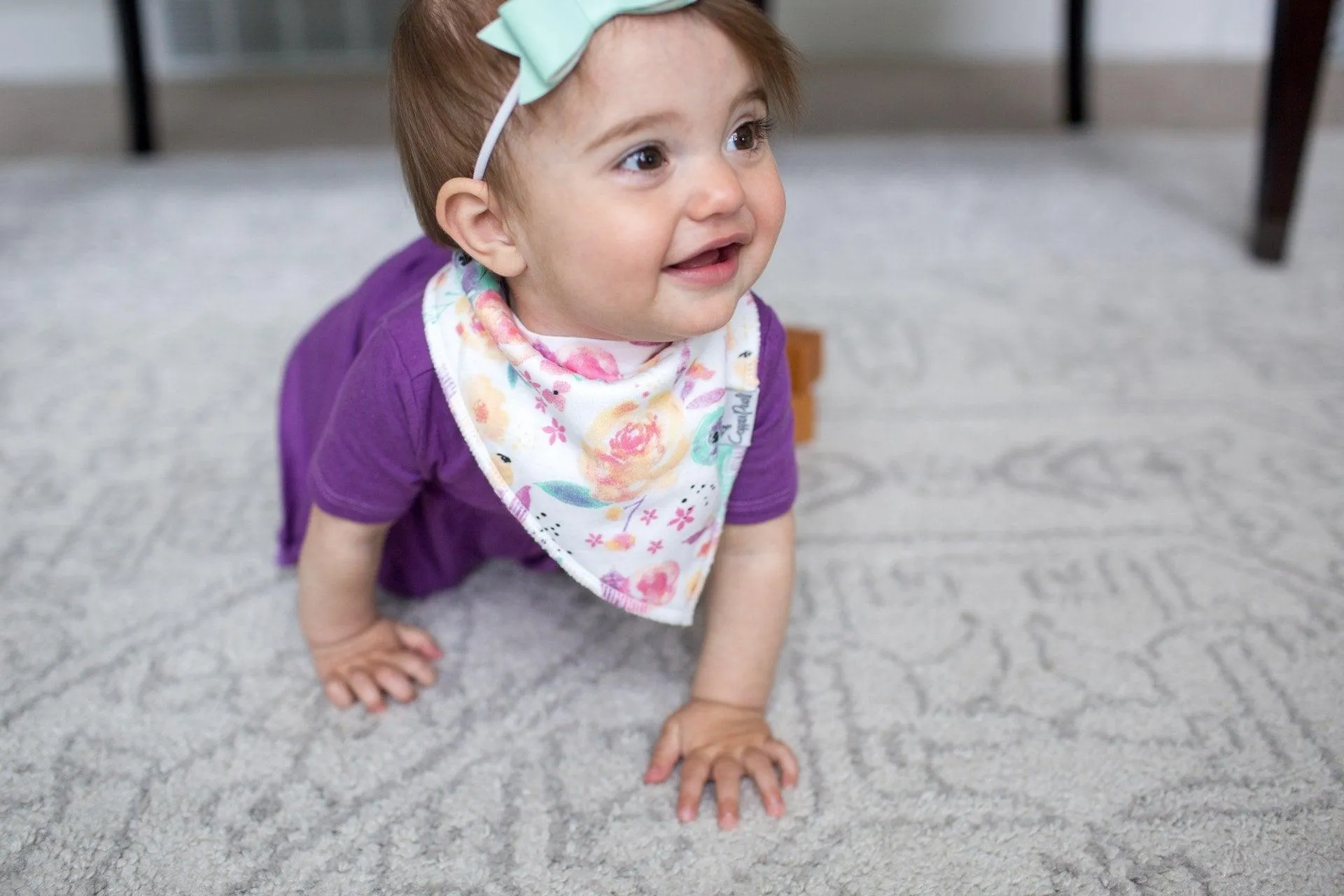 Baby Bandana Bibs - Bloom