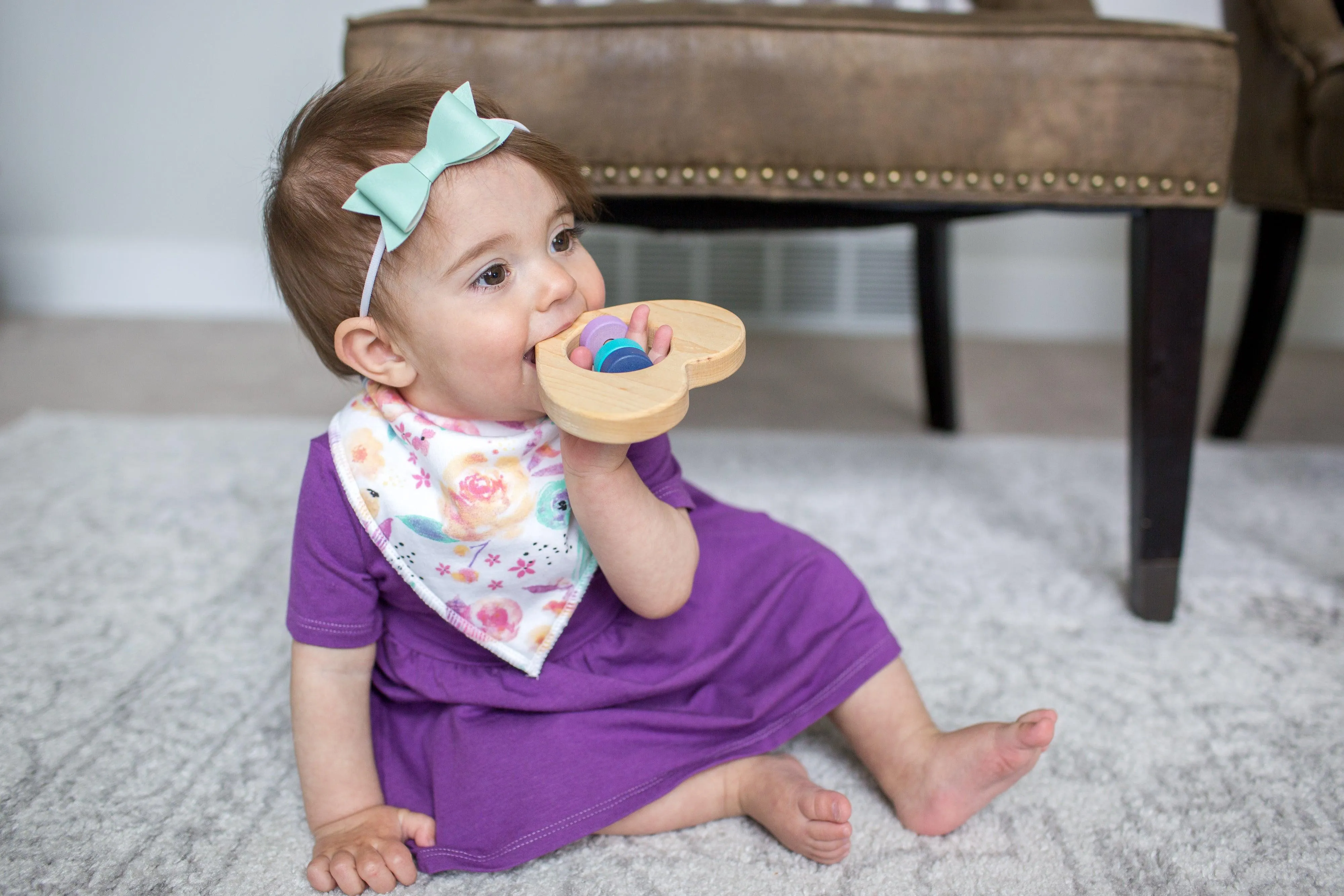 Baby Bandana Bibs - Bloom