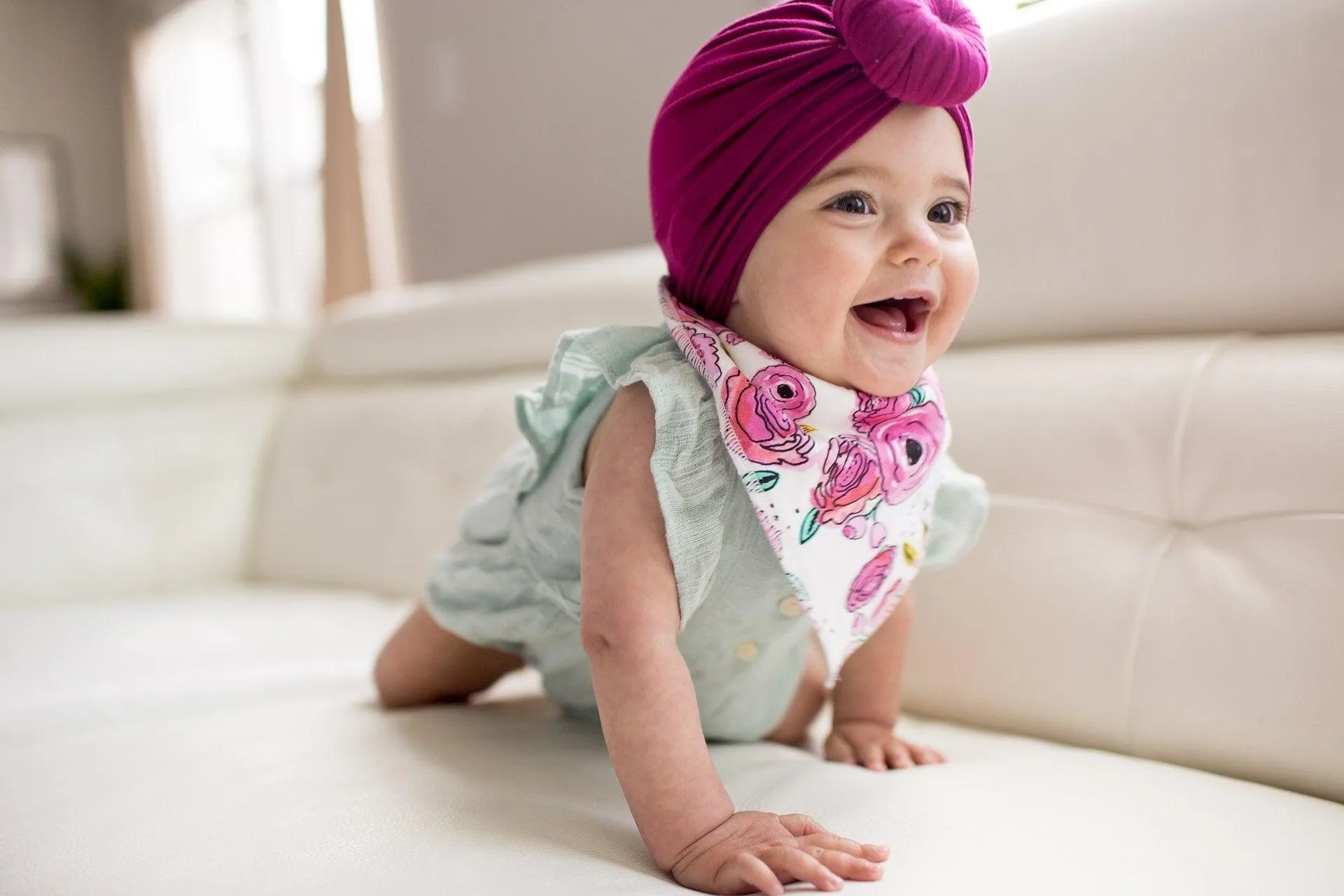 Baby Bandana Bibs - Bloom