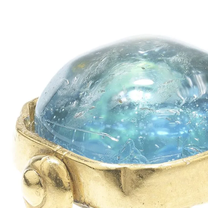 Bague Carrée Cabochons