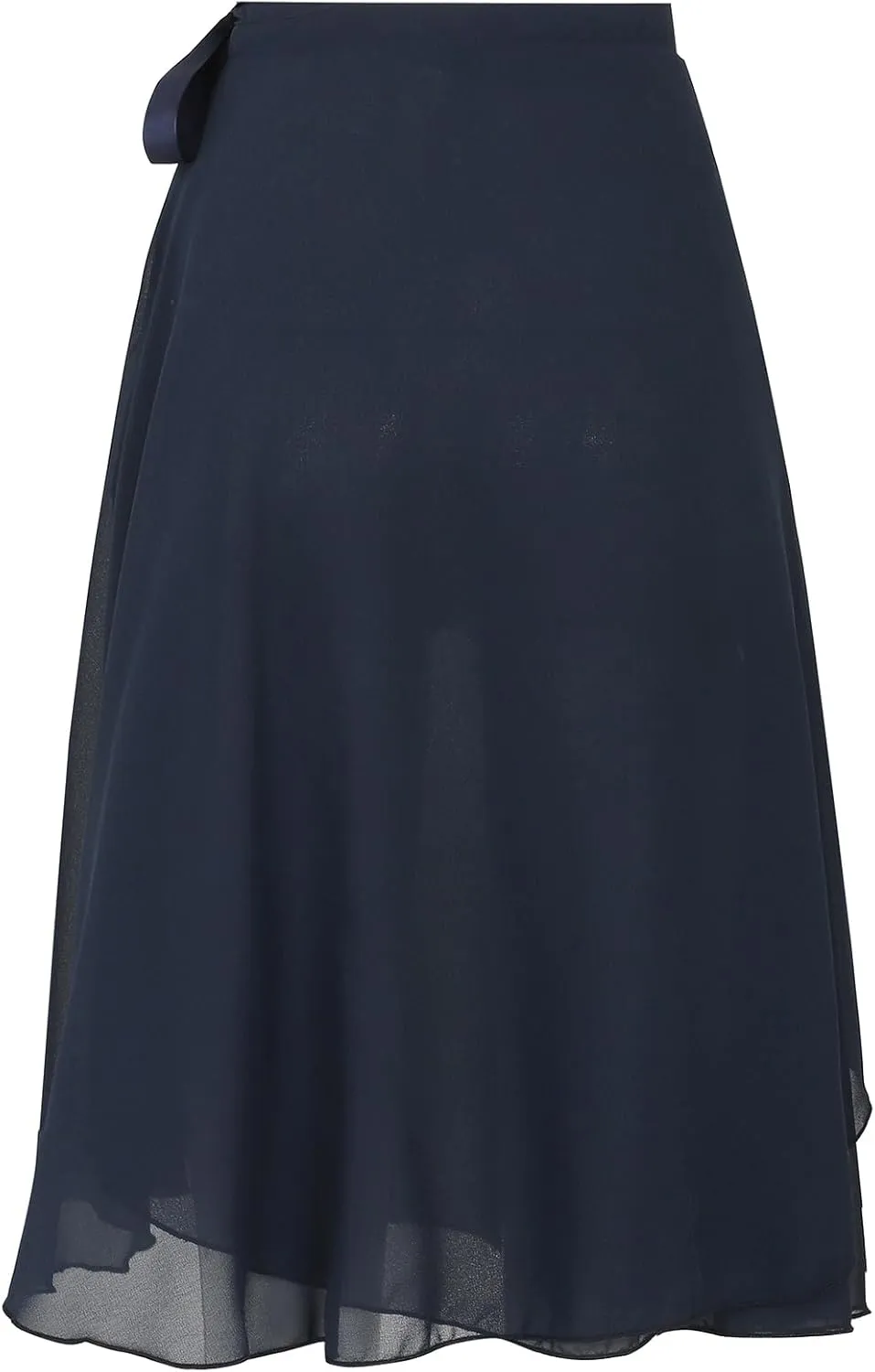 Ballet Skirt for Women Long Wrap Skirt Sheer Dance Costumes with Adjustable Waist tie for Adult Ladies Big Girls