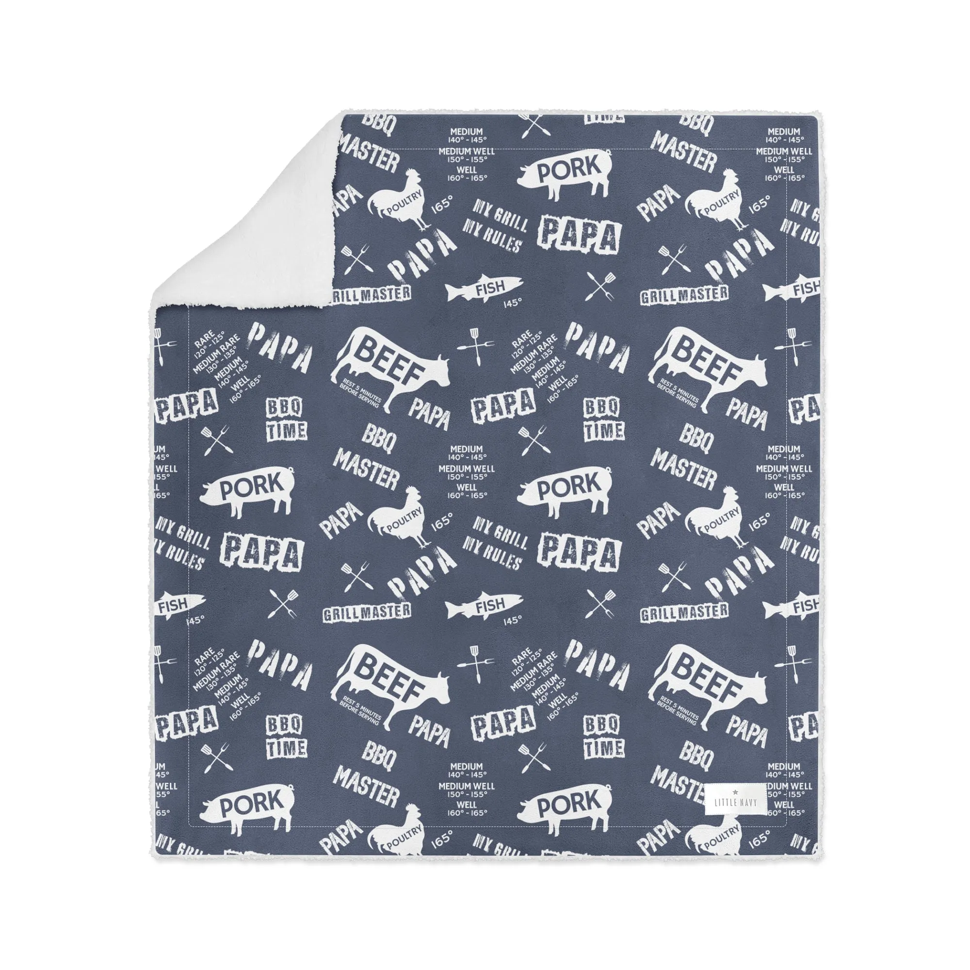 BBQ MASTER - Personalized Yummy Soft Blanket