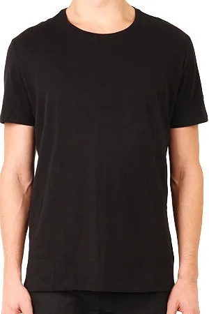 Black ATM Classic Jersey Crew Tee