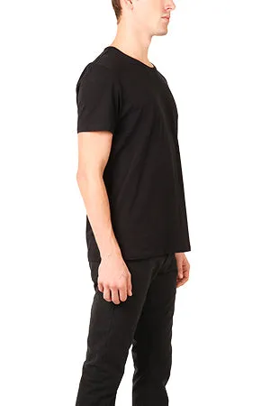 Black ATM Classic Jersey Crew Tee