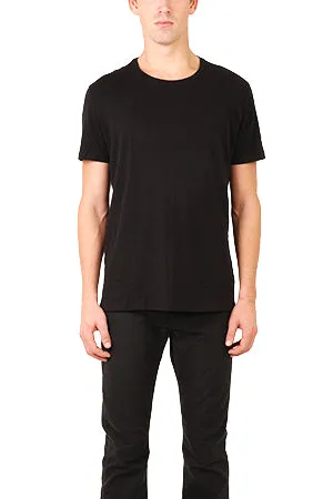Black ATM Classic Jersey Crew Tee