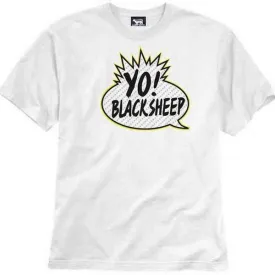 Black Sheep Yo! Tee White