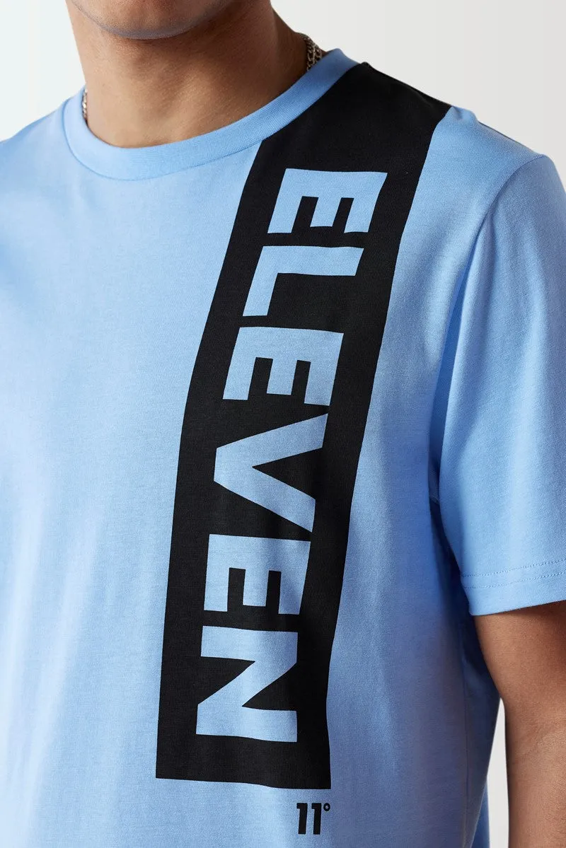 Block Graphic T-Shirt - Vista Blue