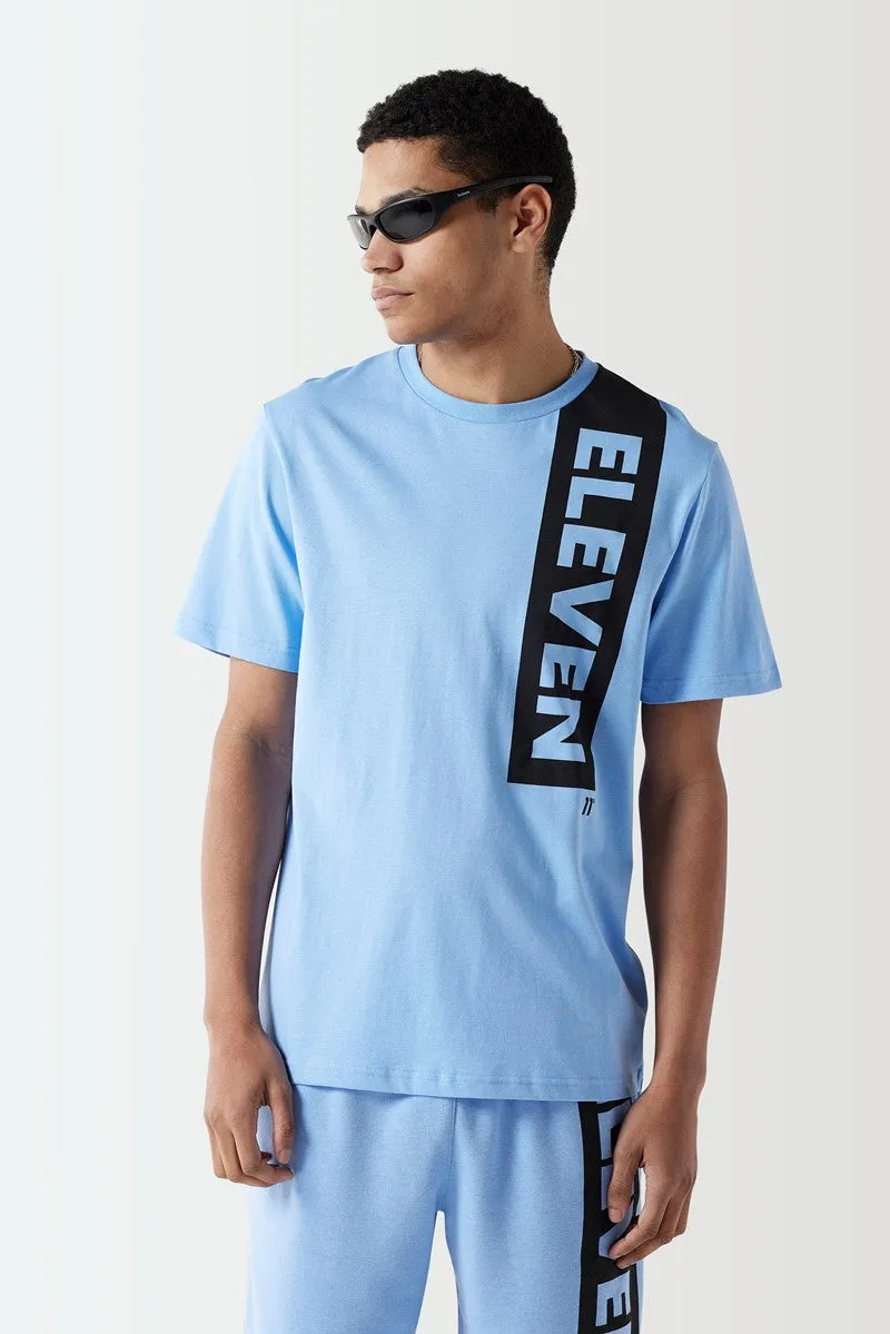 Block Graphic T-Shirt - Vista Blue