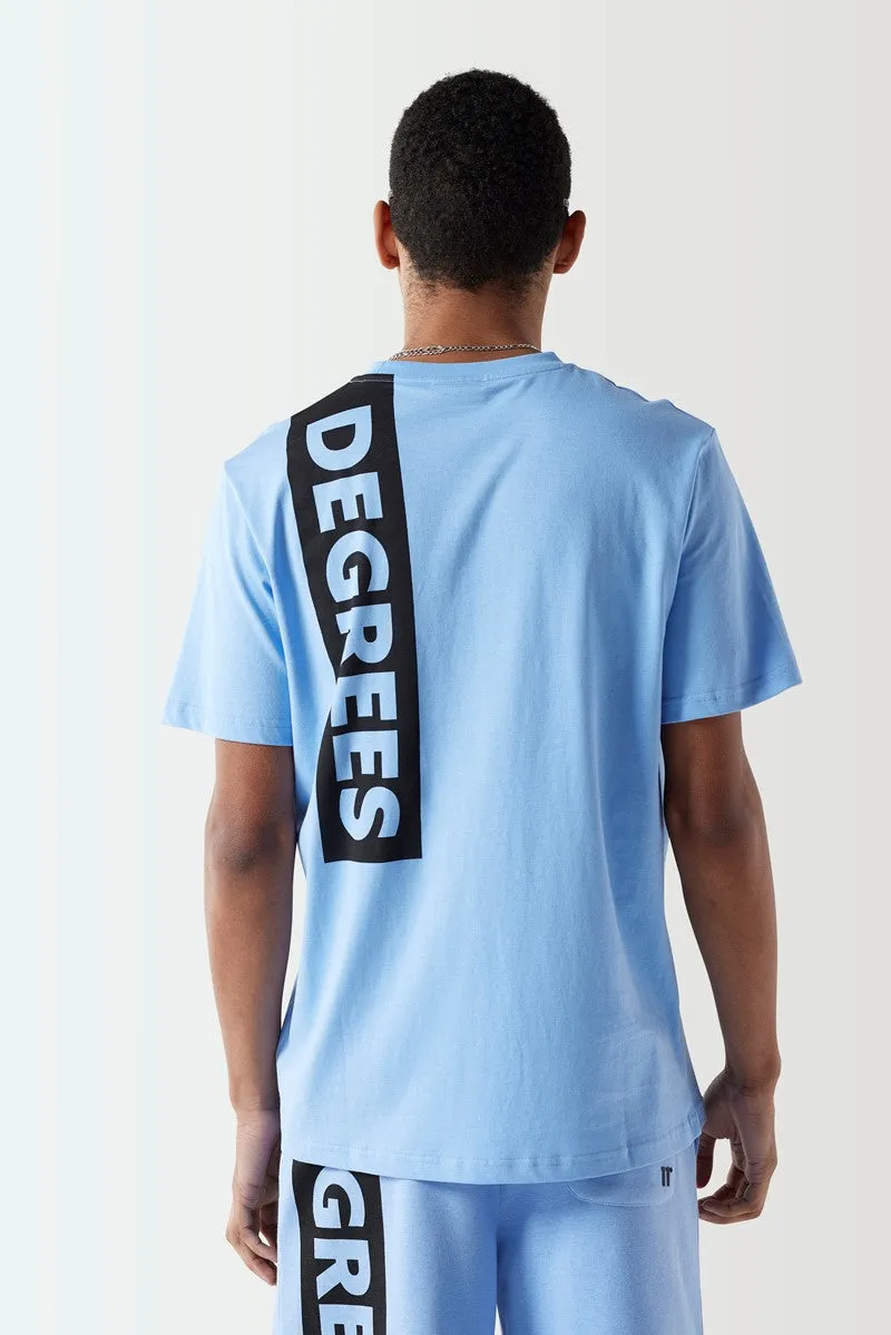 Block Graphic T-Shirt - Vista Blue