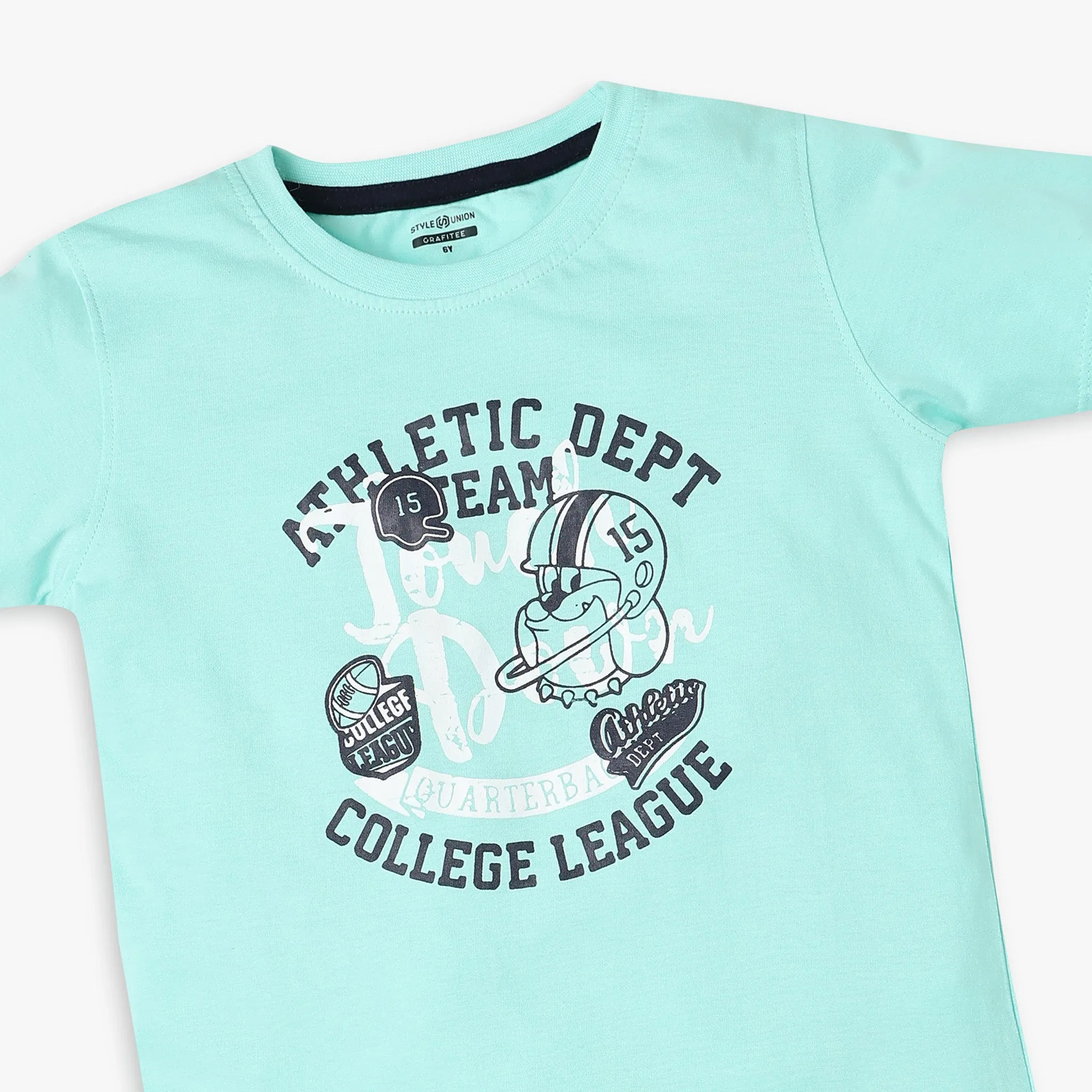 Boy's Regular Fit Graphic T-Shirt