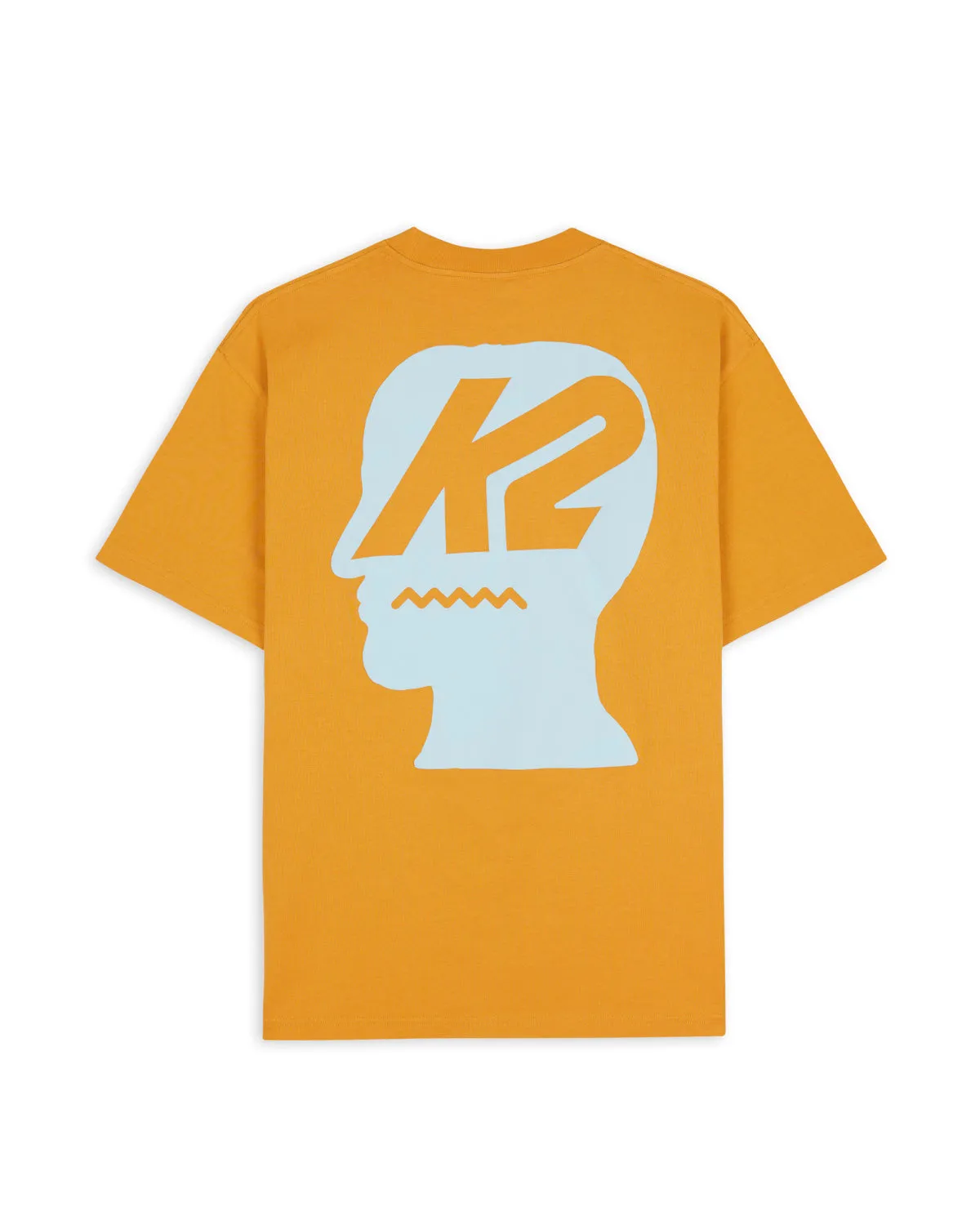 Brain Dead x K2 Logo Lockup T-Shirt - Orange