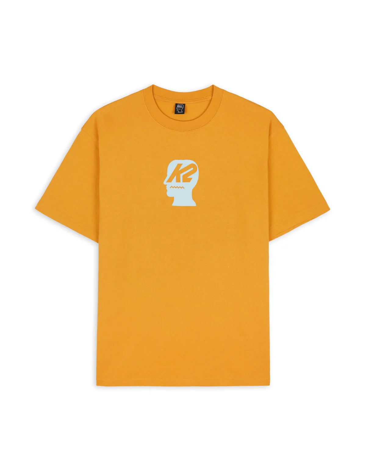 Brain Dead x K2 Logo Lockup T-Shirt - Orange