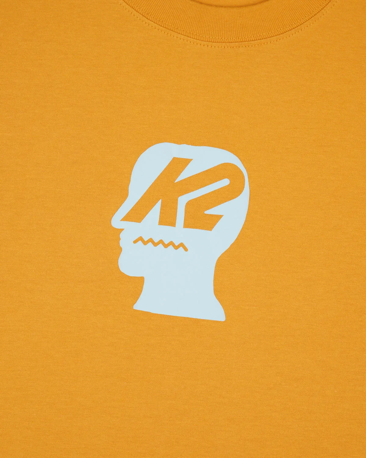 Brain Dead x K2 Logo Lockup T-Shirt - Orange