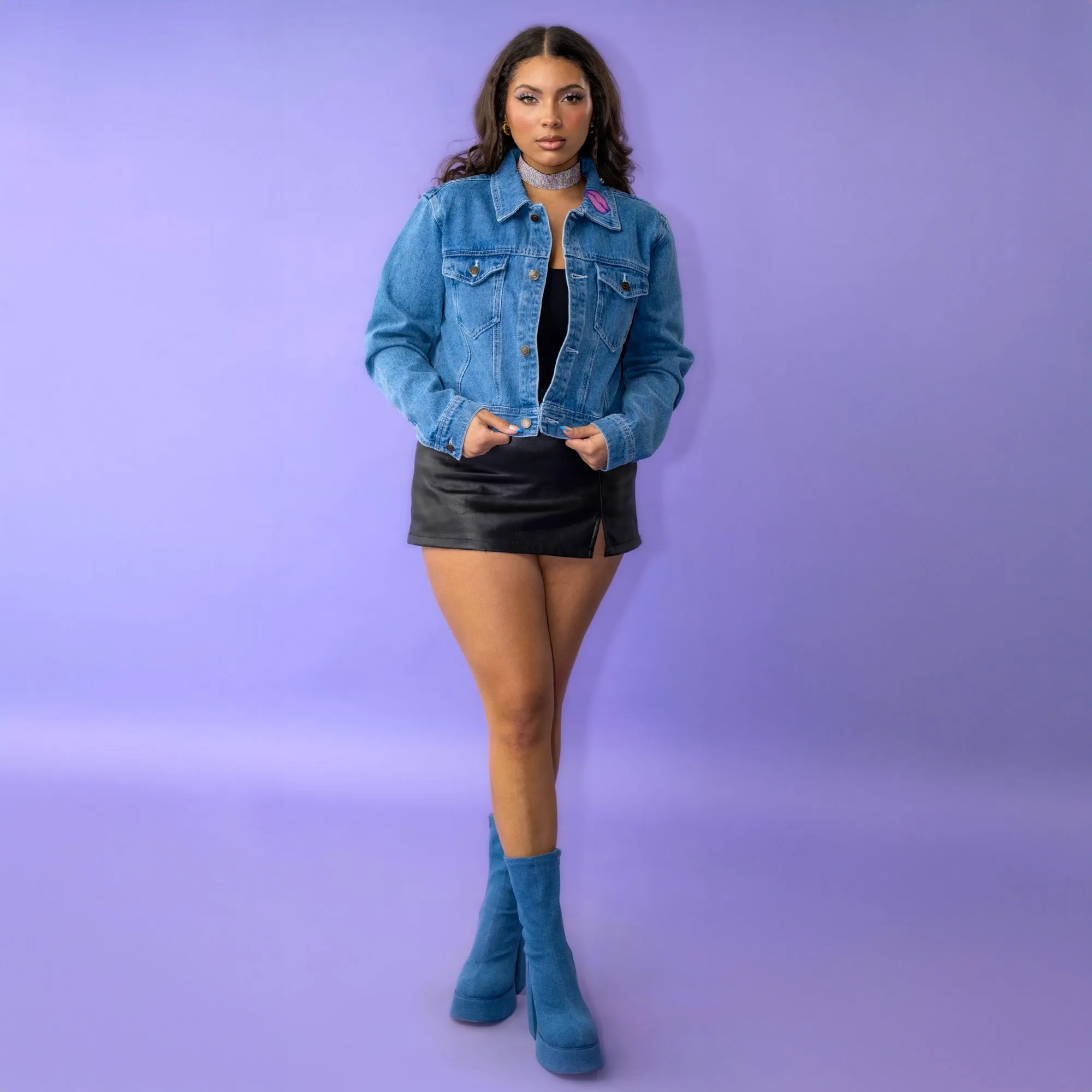 Bratz Cropped Denim Jacket