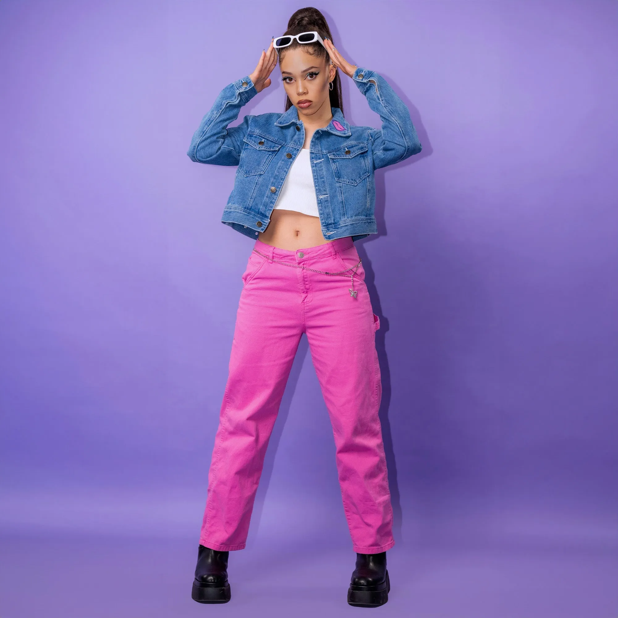 Bratz Cropped Denim Jacket
