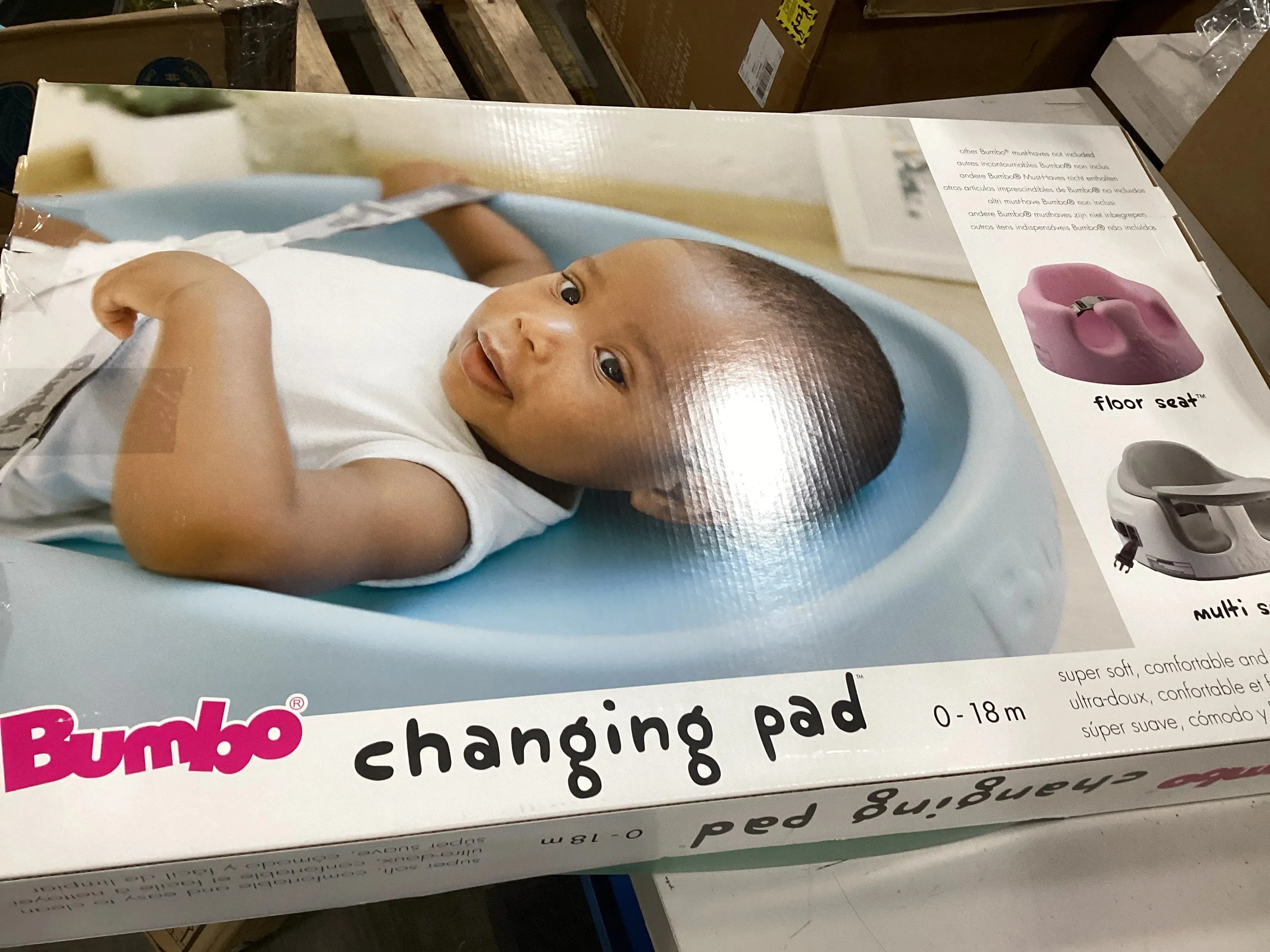 Bumbo Changing Pad - Hemlock (See Description)