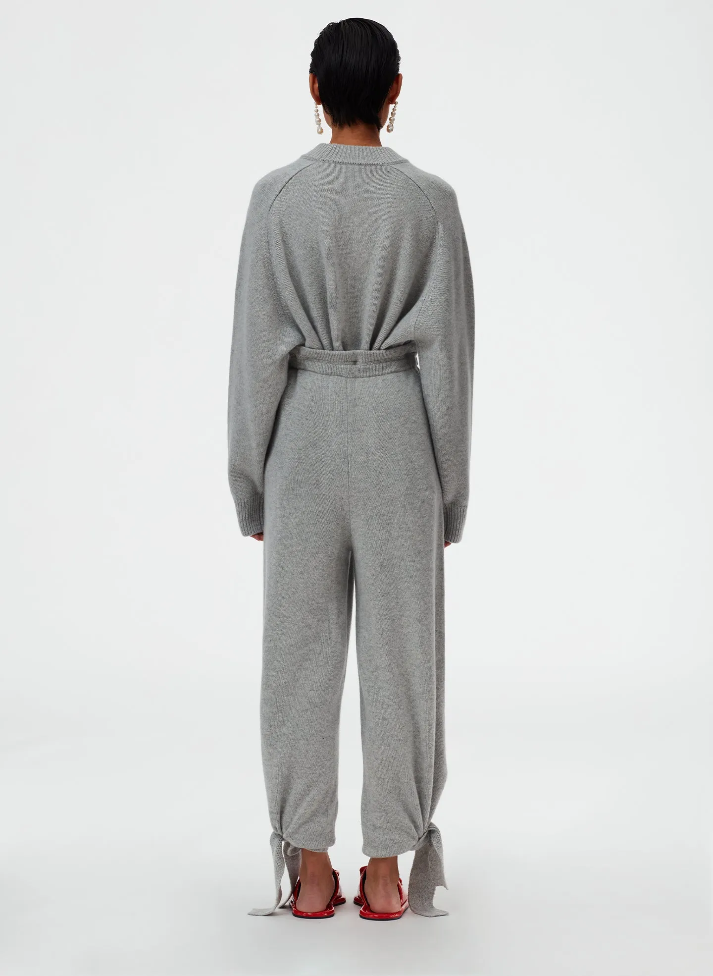 Cashmere Tie Lounge Sweatpants