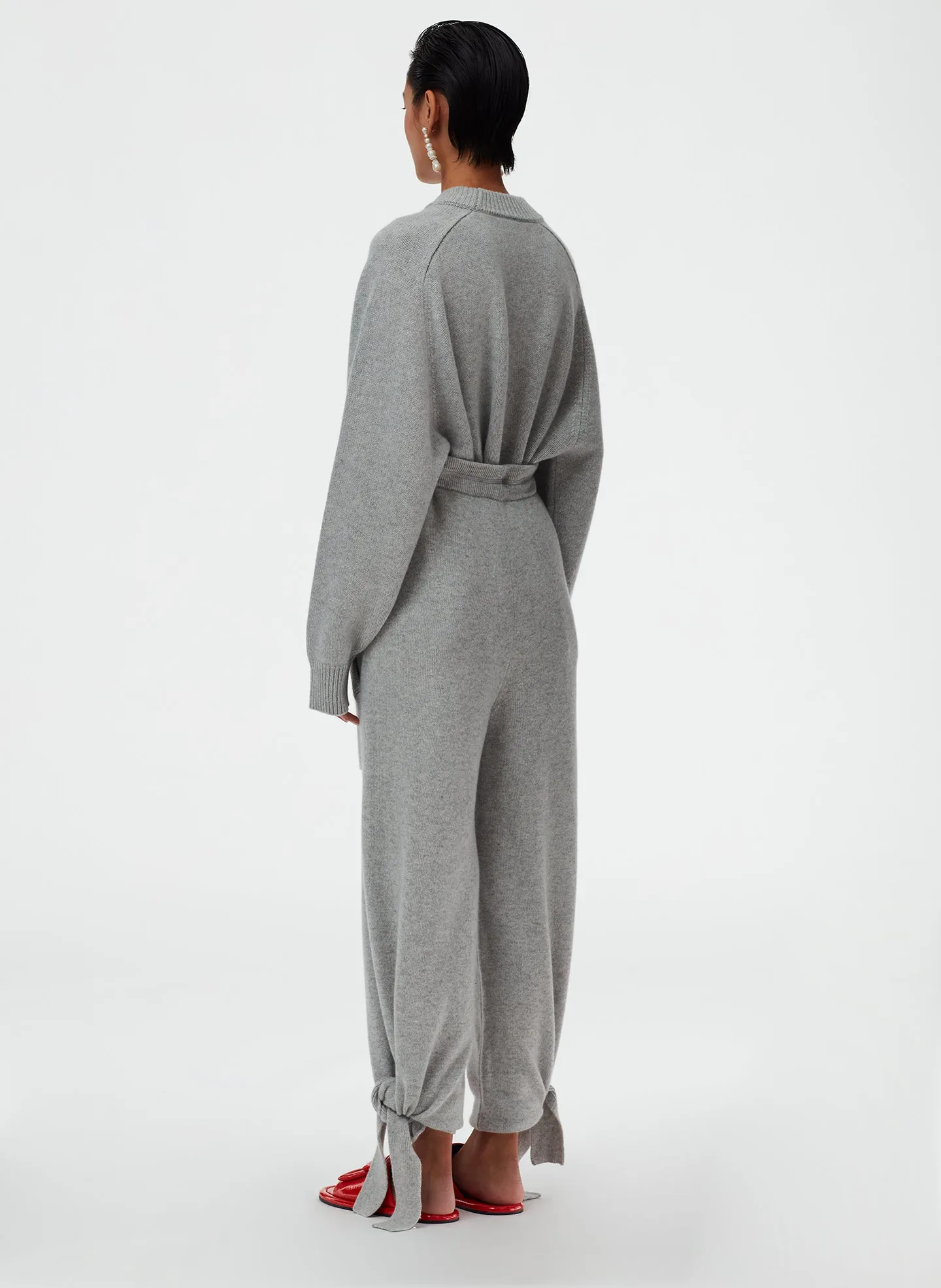 Cashmere Tie Lounge Sweatpants