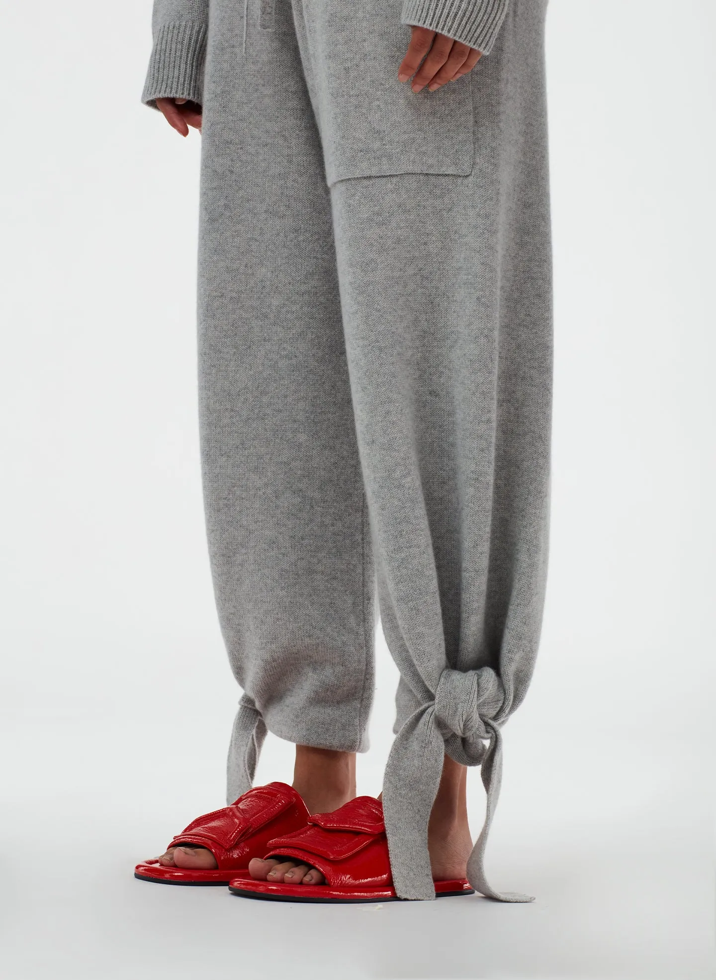 Cashmere Tie Lounge Sweatpants