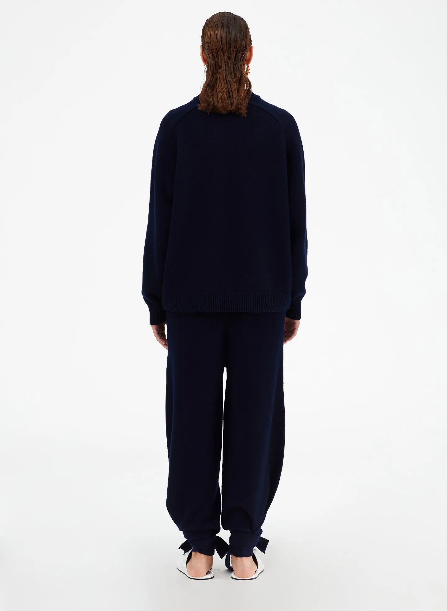 Cashmere Tie Lounge Sweatpants