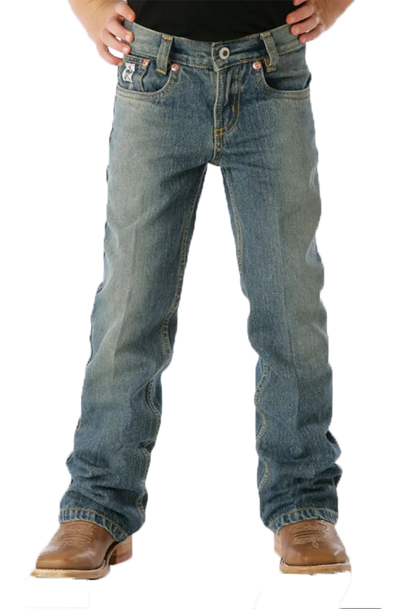 Cinch Boys Low Rise Medium Stonewash Jean