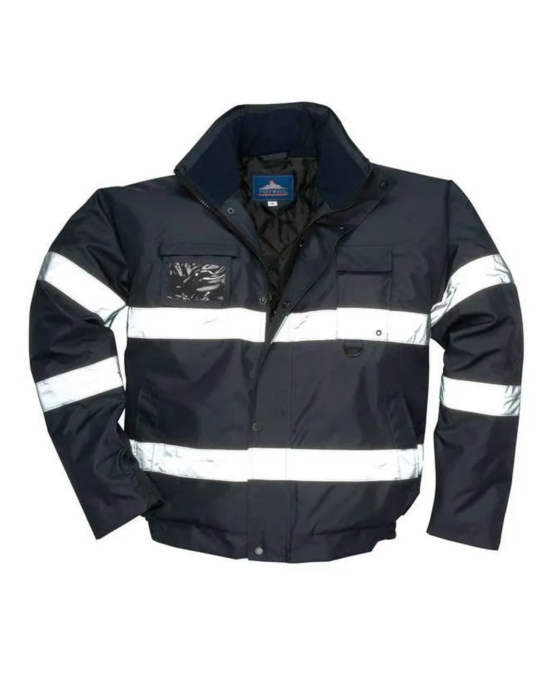 Class 3 Portwest Navy Iona Lite Bomber Jacket