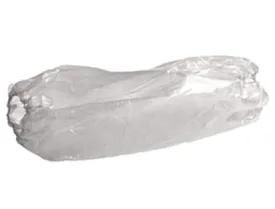 Click Disp Oversleeves 14" Elasticated White (Pack Of 2000) - Do14W2