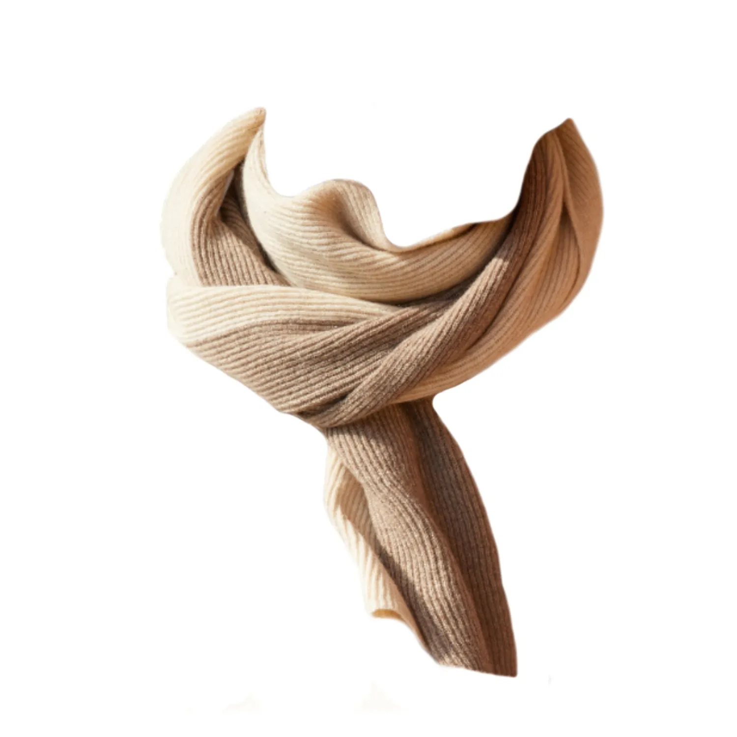 Colorblock Cashmere Scarf - Unisex